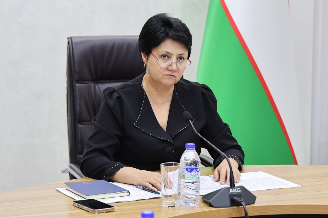 The new Minister of Preschool and School Education, Ezoza Karimova, appeared for the first time.