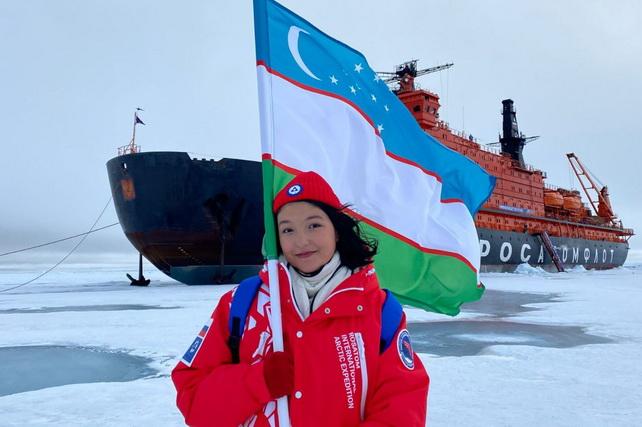 Школьник из Узбекистана принял участие в международной арктической экспедиции