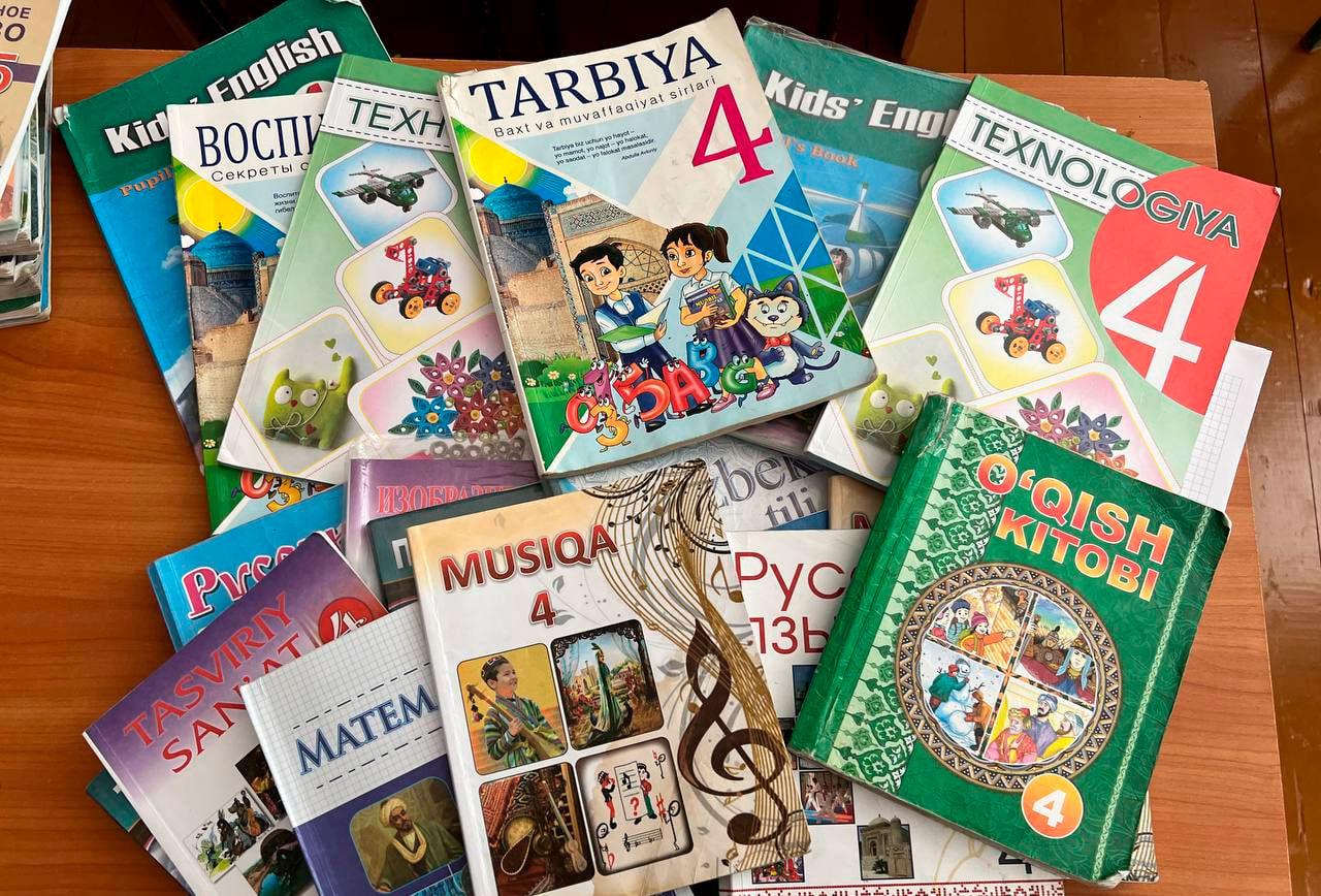 2026-yilda ham darsliklar ijarasi bepul bo‘ladi, 106,4 mln dona nusxa darslik va mashq daftarlari chop etiladi