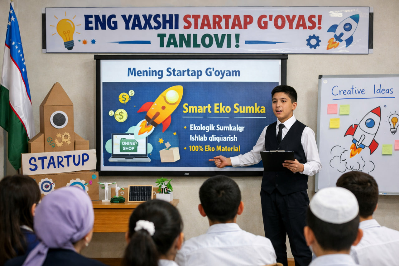 Starting from the new academic year, a competition "Best Startup Idea" will be held in schools.