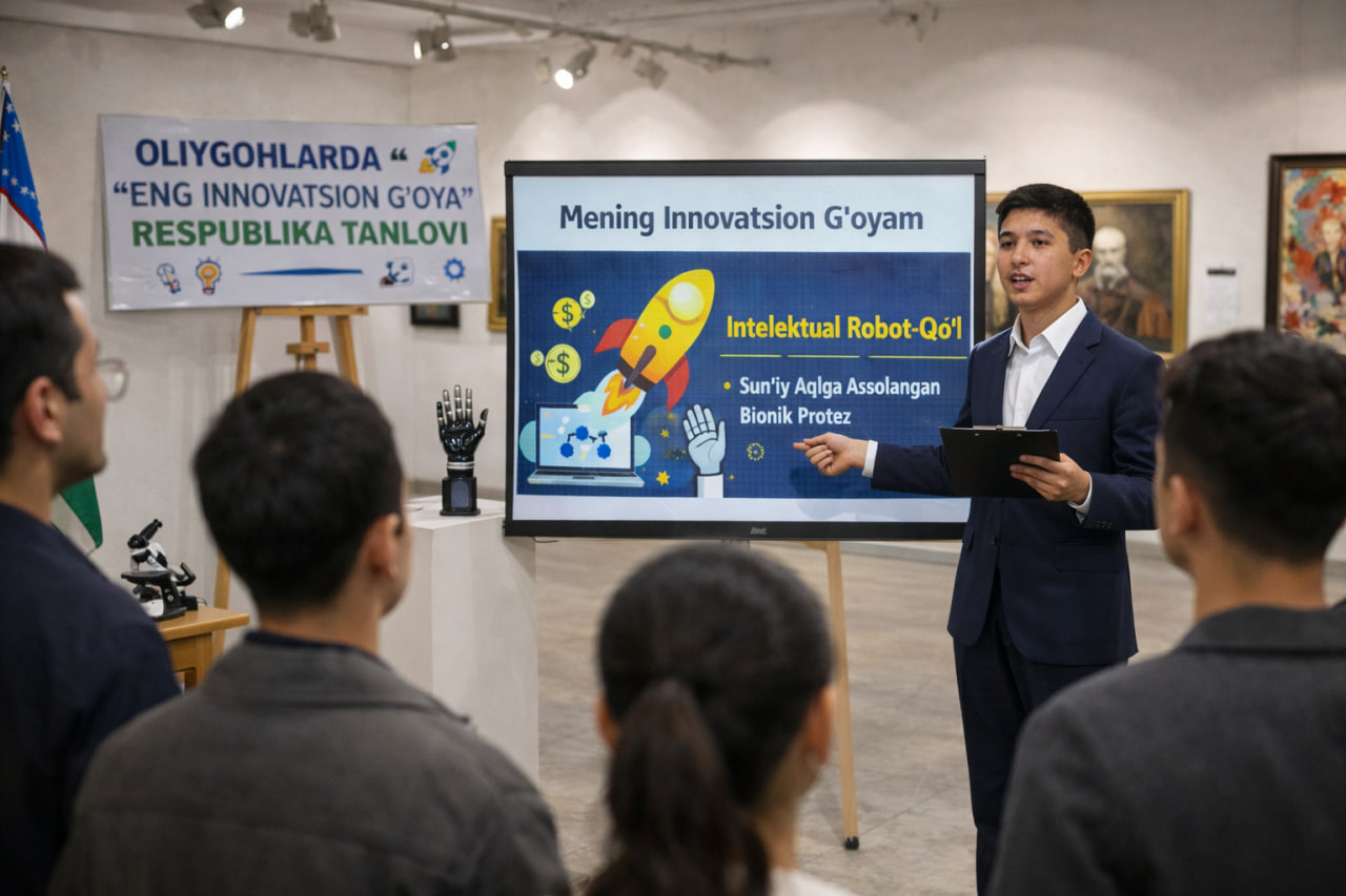 Oliygohlarda “Eng innovatsion g‘oya” respublika tanlovi o‘tkaziladi